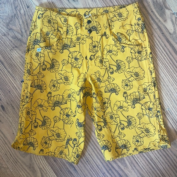 Wild Rye Pants - NWT Wild Rye Freel Mountain Bike Shorts Mustard Poppy